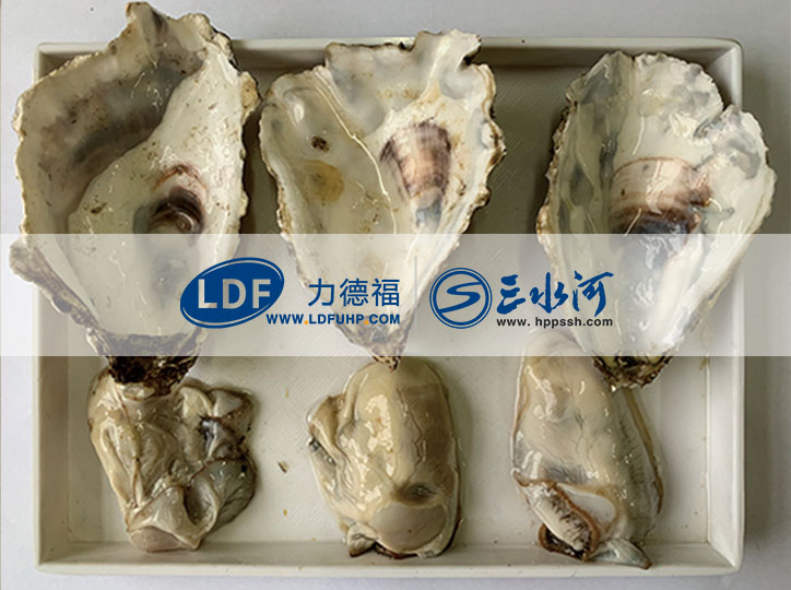 HPP牡蛎脱壳效果